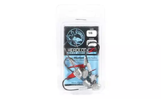 Джиг-головка Tackle Tactics TT Headlockz HD 1/6 oz 2/0 H 5 штук в упаковке (3078)