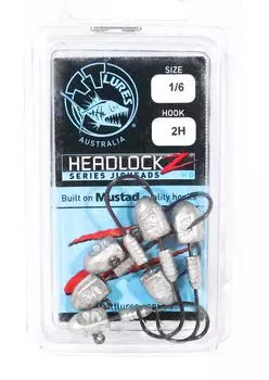 Джиг-головка Tackle Tactics TT Headlockz HD 1/6 унции 2 6 шт. в упаковке (3603)