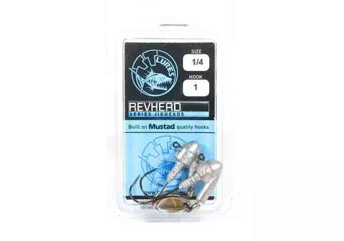Джиг-головка Tackle Tactics TT Rev Head, никель Колорадо, 1/4 унции 1 (2353)