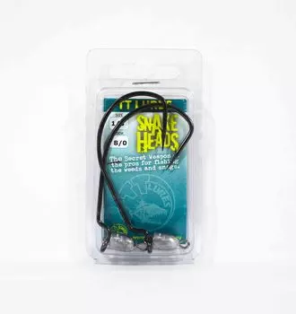 Джиг-головка Tackle Tactics TT Snake Head 1/6 oz 8/0 XH 2 шт./упаковка (0732)