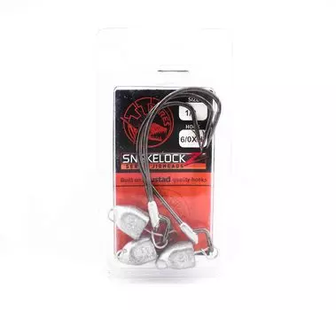 Джиг-головка Tackle Tactics TT SnakelockZ 1/2 oz 6/0 XH 3 шт. в упаковке (6740)