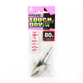 Джиг-головка Xesta Hyper Head Touch Down Dart 80 грамм хром (8394)