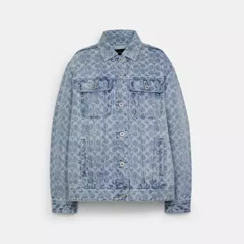 Джинсовая куртка Coach Signature