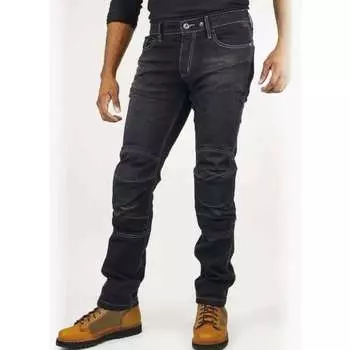 Джинсы мотоциклетные KOMINE Deep Indigo M WJ-737S Защитные на весну, лето и осень, стандарт CE, уровень 2, эластичный материал
