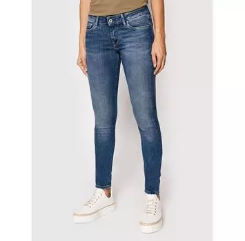Джинсы Pepe Jeans Soho PL204174 синий Skinny Fit 29/32
