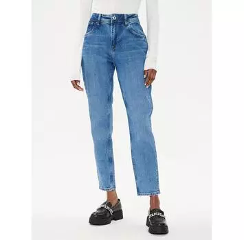 Джинсы Pepe Jeans Violet PL204176 синий Mom Fit 26/30