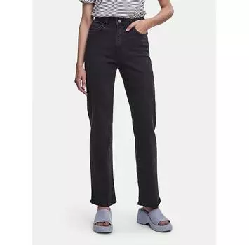 Джинсы Pieces Kelly 17147294 черный Straight Fit 33/30