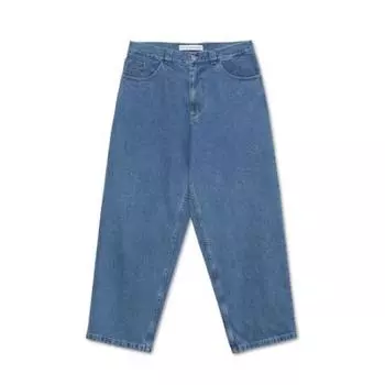 Джинсы Skate Polar BIG BOY JEANS MID BLUE, брюки [Polar Co.] (L) синий