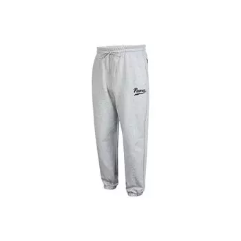 Джоггеры PUMA Logo Print Мужские Брюки Серые 536790-04 L