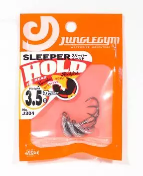 Джунгли Gym J304 Джиг-головка Sleeper Hold, крючок 3,5 грамма, размер 5 (8198)
