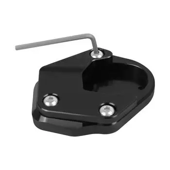 E500 E450 Подставка для Kawasaki ELIMINATOR SE 500 450 2025 2025 Боковая подставка для мотоцикла Удлинитель Увеличитель Пластина Опорная накладка чёрный