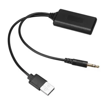 E91 USB автомобильный беспроводной Bluetooth-модуль, дополнительный адаптер, музыкальный приемник, Bluetooth-совместимое радио чёрный