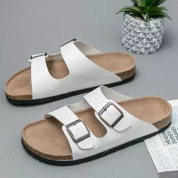 EAEOVCNI Summer men s and women s sandals and slippers Lightweight and breathable Leisure Beach Outdoor Strolling Multi Color Sl 35 бежевый
