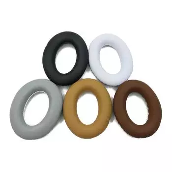 Ear Pad for A2E QC15 QC25 Headset Ear Cushion Replacement Headphones Memory Foam Earpads Earcaps Protein Leather+Sponge 2