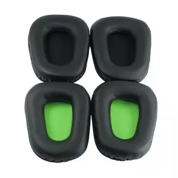 Ear Pads Cushion For Razer Electra V2 V1 Headphone Replacement Earpads Soft Protein Leather Memory Foam Sponge Earphone Sleeve зелёный