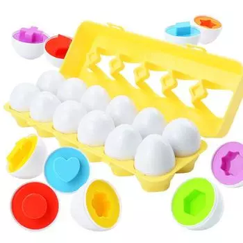 Early Education Pairing Smart Egg Children S Educational Toys, Baby Assembly Twisting Egg Cognitive Simulation Egg