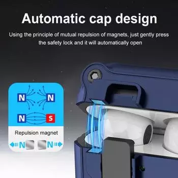 Earphone Protective Cover Shockproof Impact Resistant 360-Degree Protection Protective Skin Case for AirPods for Airpods 4 белый
