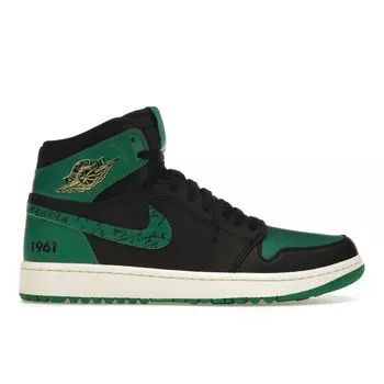 Eastside Golf x Air Jordan 1 High Golf 1961 Мужские кроссовки Зеленый Черный Малахит FJ0849-001 44.5