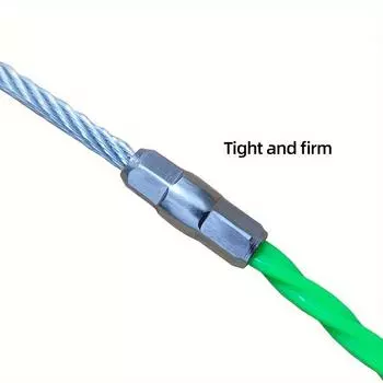 Easy Pull Cable Puller - 393.7-1181 Green Fish Ribbon, инструмент для протягивания кабеля с крепежами 393.7inch/10M