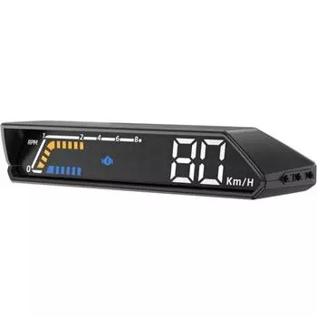 Easy To Use For OBD2 Gasoline Car Head Up Display HUD Gauge Car Dashboard Dual-screen Linkage For Car Dashboard CHINA