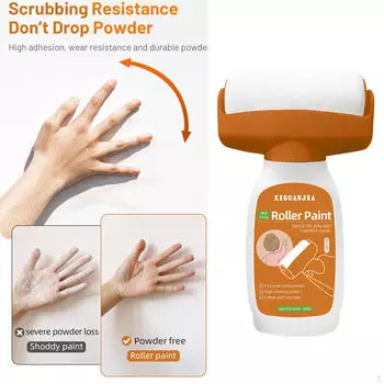 Валик-щетка Easy Wall Repair для быстрого ремонта white