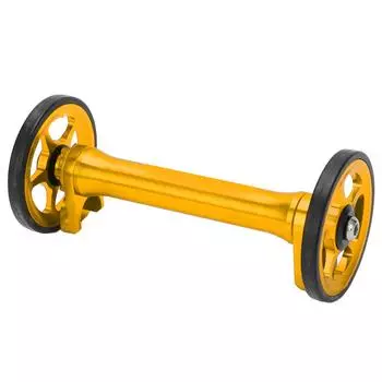Easy Wheel Extension Bar High Strength Lightweight Telescopic Folding Cycle Extension Rod for 3sixty золотой