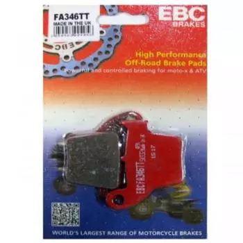 Ebc Fa346Tt 2005-2020 Honda CRF 450 X Совместимая задняя тормозная колодка из углеродного волокна