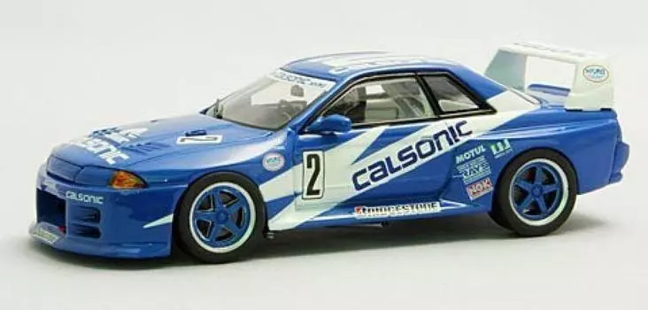 Ebro CALSONIC SKYLINE R32 1993 Fuji Mar Завершенный продукт 1/43 GT-R