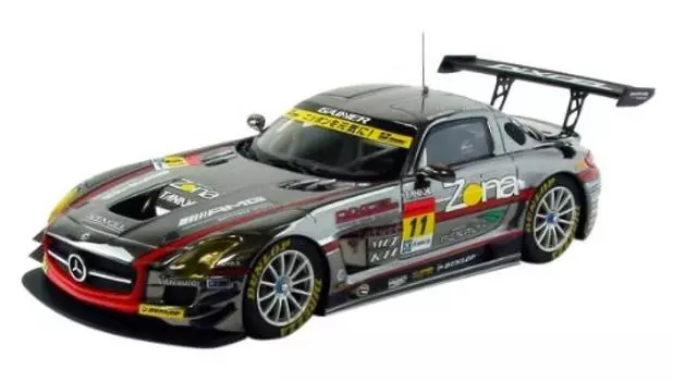 Ebro GAINER DIXCEL SLS SUPER GT300 2013 Okayama Winner Completed Product 1/43 No.11