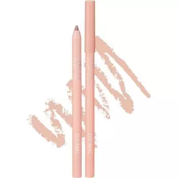 Карандаш для губ Ecmal Non-Section Deep Tail 0,4 г, 02 Пушистый коралл, 1 шт.