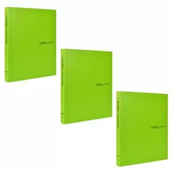Eco Cheongwoon A4 Eco Mini Binder 3-hole, Yeondu, 3 pcs.