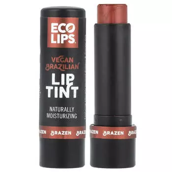Eco Lips, Веганский бразильский тинт для губ, Brazen, 4,25 г (0,15 унции)