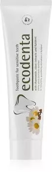 Ecodenta Green Sensitivity Relief dentifrice pour dents sensibles au fluorure TU прозрачный