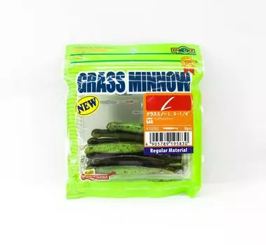 Мягкая приманка Ecogear Grass Minnow L 3-1/4 дюйма 8 штук в упаковке 549 (5830)