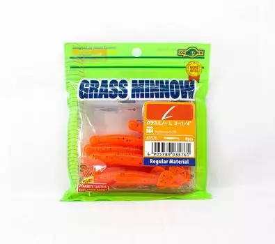 Ecogear Soft Lure Grass Minnow L 3-1/4 Inch 8 piece per pack 084 (5761)
