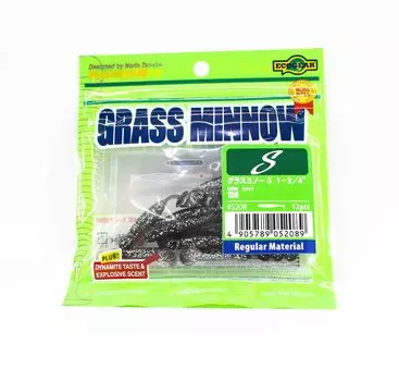 Ecogear Soft Lure Grass Minnow S 1-3/4 дюйма 12 шт. в упаковке 159 (2089)