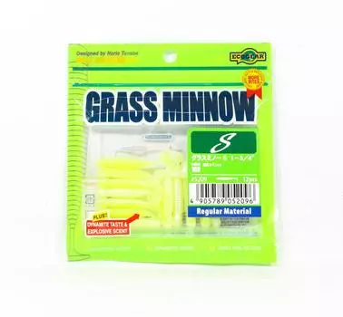 Ecogear Soft Lure Grass Minnow S 1-3/4 дюйма 12 штук в упаковке 160 (2096)