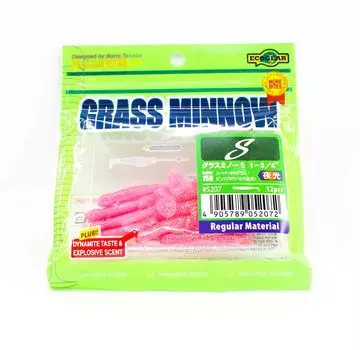 Ecogear Soft Lure Grass Minnow S 1-3/4 дюйма 12 шт. в упаковке 158 (2072)