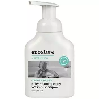 ecostore Детский пенящийся шампунь для всего тела 250 мл с ароматом детской лаванды