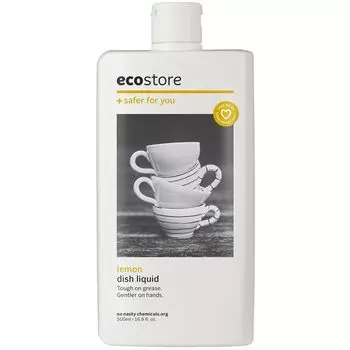 ecostore Dishwash Liquid 500 мл Средство для мытья посуды Средство для мытья посуды [Лимон] На растительной основе чистый