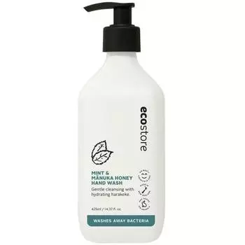 ecostore Hand Wash Pump [Mint & Manuka Honey] 425mL Hand Soap Liquid Soap Plant-derived Skin-friendly