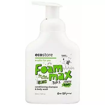 ecostore Kids 3in1 Wash [Цитрусовый/Фруктовый Джин] 350 мл Тип пены Детский 3in1