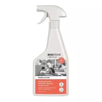 ecostore multi-kitchen cleaner spray [orange & thyme] 500ml oil stains kitchen detergent kitchen detergent plant-based