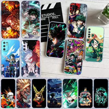 ED37 My Hero Academia Phone Case for Motorola G34 G32 G31 G14 G84 G62 E32 G24 G72 G71 G73 G85 G200 G60S G60 G52 G51 G50 G42 G41 G32 G30 Moto G50 5G лавовый