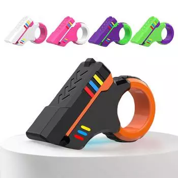 EDC Push Fidget Toy Магнитные игрушки для снятия стресса и тревожности Декомпрессионная игрушка Подарки для взрослых женщин мужчин Black