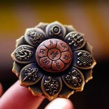 EDC Спиннер для снятия стресса, игрушка тщательного изготовления, сплав, стабильная структура, буддийский Спиннер для развлечений