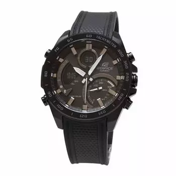 EDIFICE CASIO Casio Bluetooth смартфон связанный Tough Solar хронограф календарь аналоговые цифровые черные деловые часы спортивные часы водонепроницаемые умные