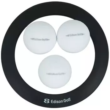 Edison Golf Silent Ball Putter Practice with Target Cup EDISON GOLF Edison Golf
