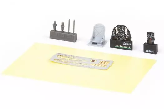 eduard Набор приборной панели Look Plus Series Alma Plastic Model Parts EDU644293 1/48 P-39N с деталями (для хобби) (Самолет)
