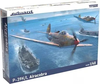 eduard Пластиковая модель Airacobra Weekend Edition EDU8463 1/48 P-39K/L (Самолет)